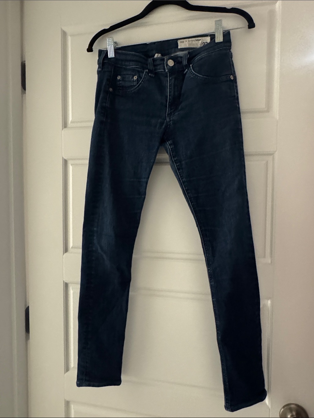 rag & bone Dark Wash Blue Skinny Jeans
